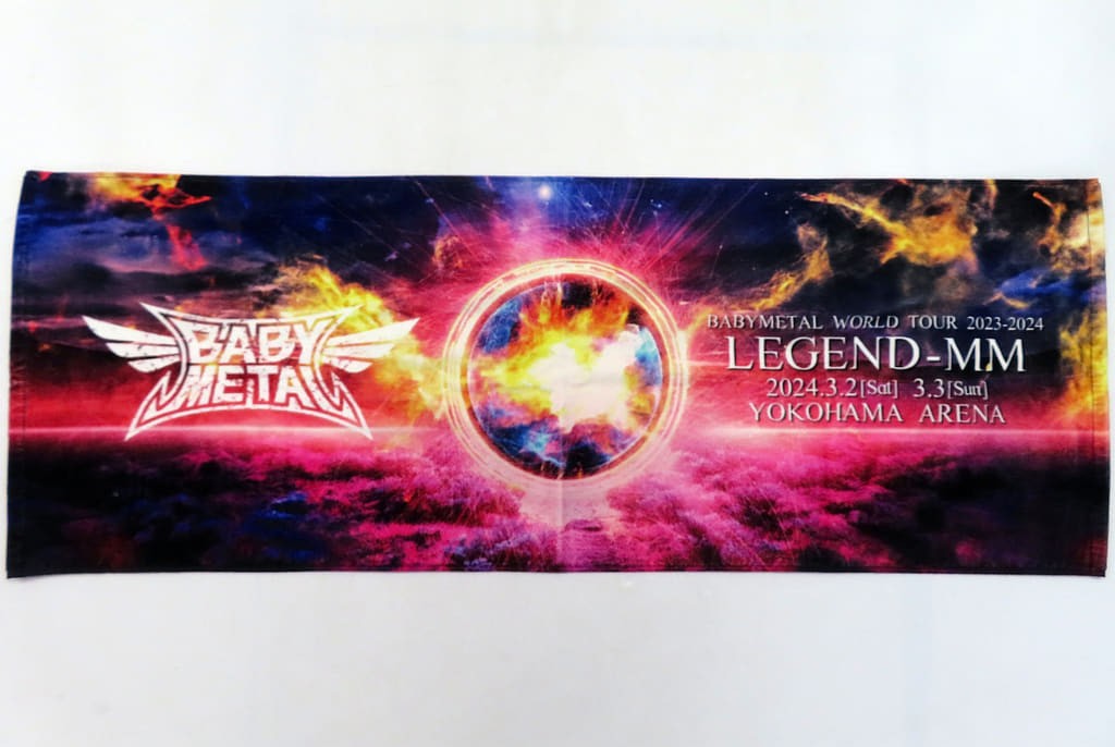 BABYMETAL LEGEND-MM Sports Towel BABYMETAL WORLD TOUR 2023-2024 Japan