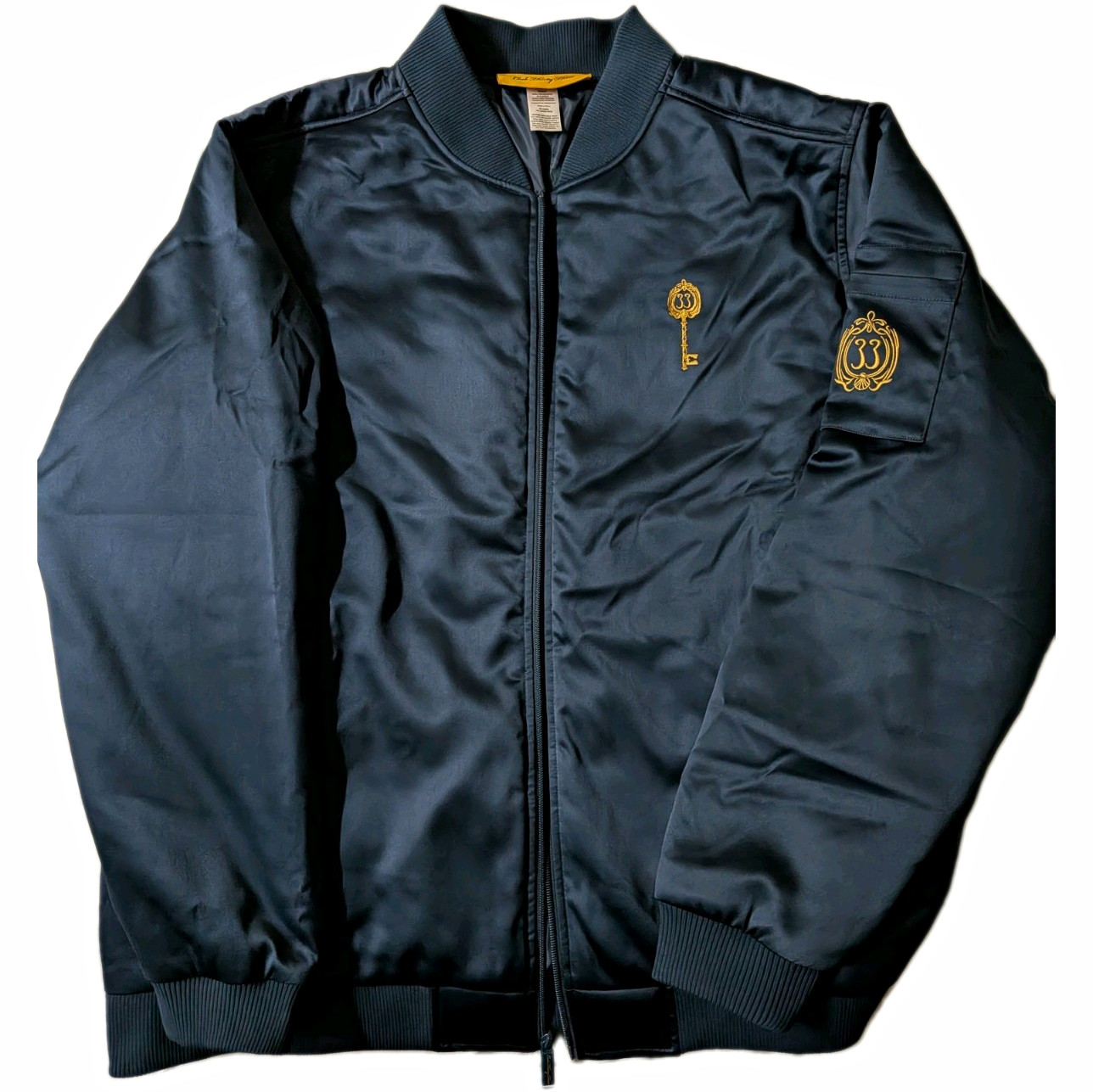 Club Thirty-Three Disney Club 33 Bomber Jacket Blue Adult 2XL