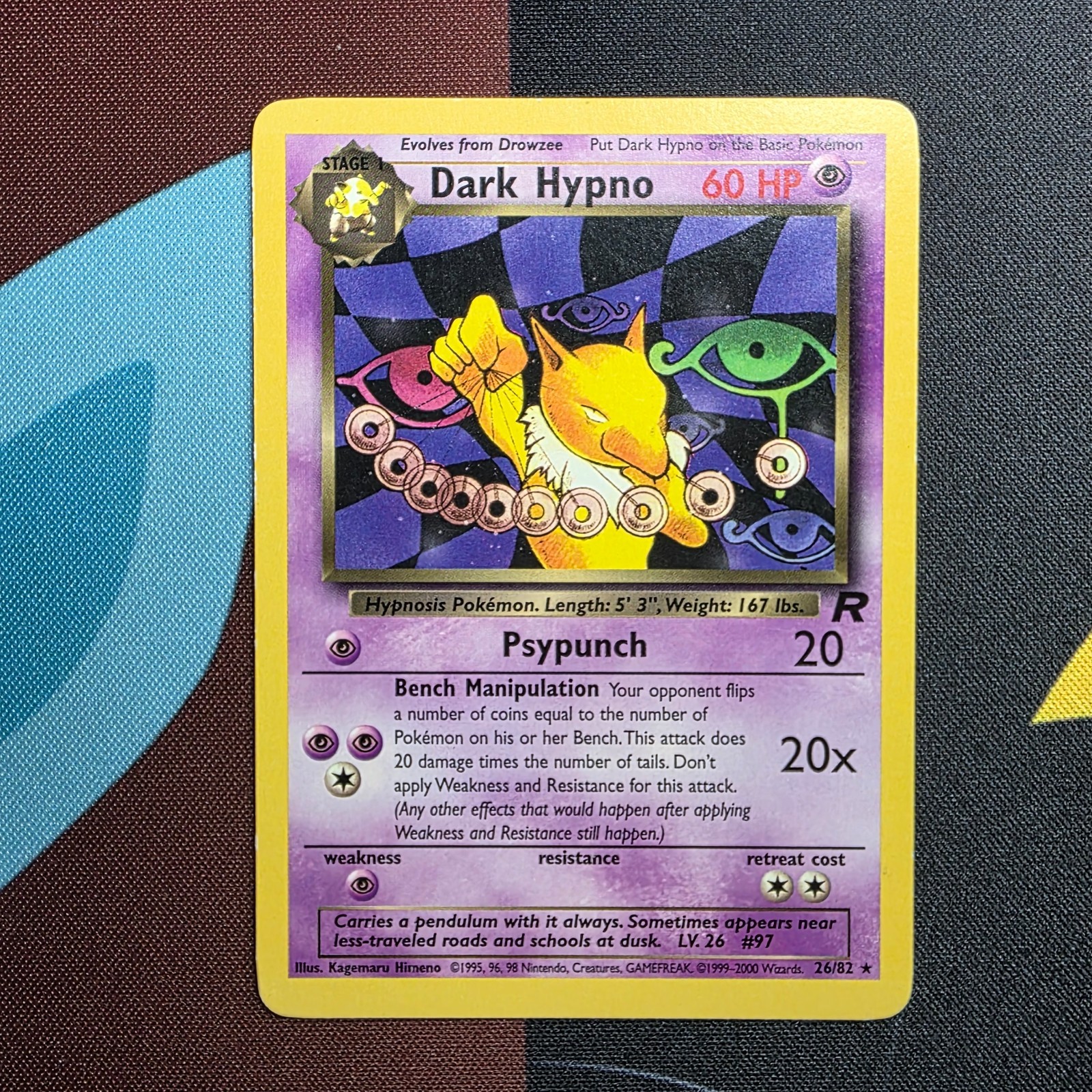 Pokemon TCG - Team Rocket : Dark Hypno - 26 / 82