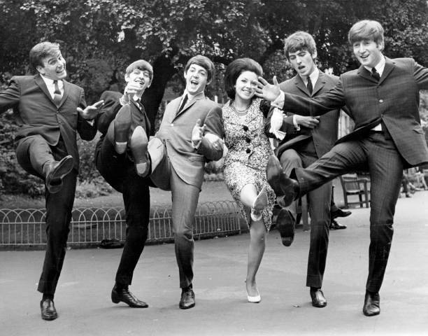 High kicking winners Melody Maker poll awards 1963 left; Billy - 1963 Old Photo