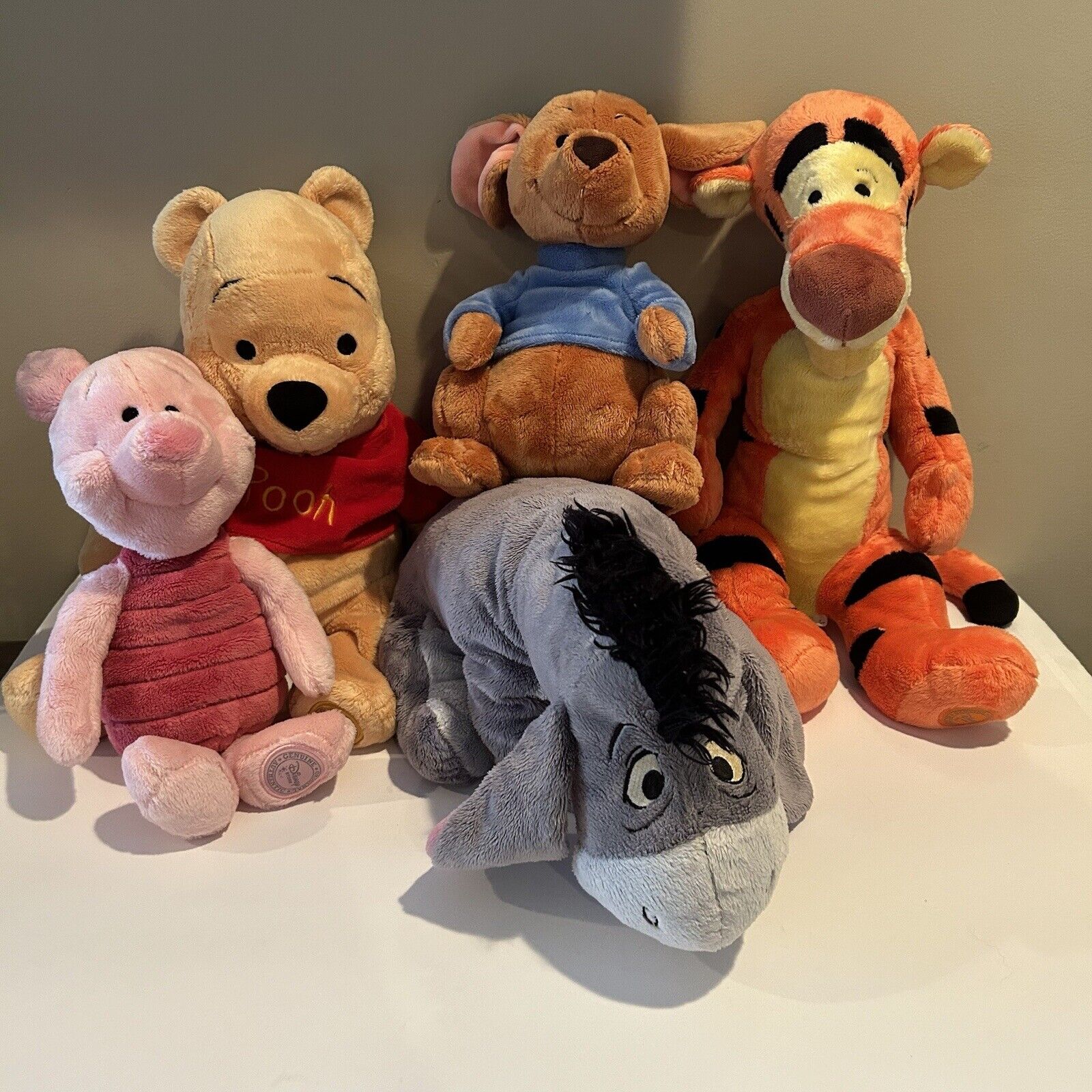 Winnie The Pooh & Friends Disney Store Exclusive Plushies