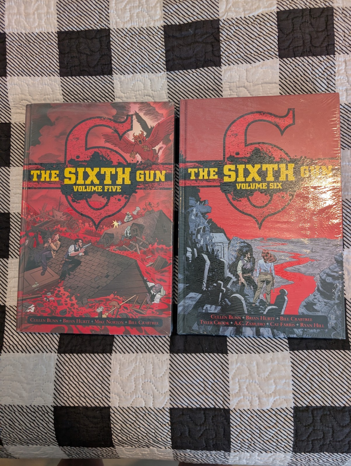 The Sixth Gun Vol 5 & 6 Deluxe Edition HC Set Cullen Bunn Oni Press - Sealed