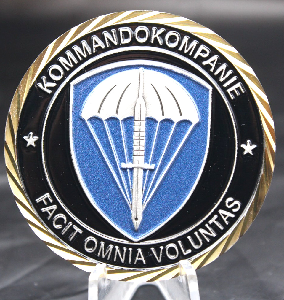 Germany Special Operations Command Kommandokompanie Challenge Coin 2.0in Copper