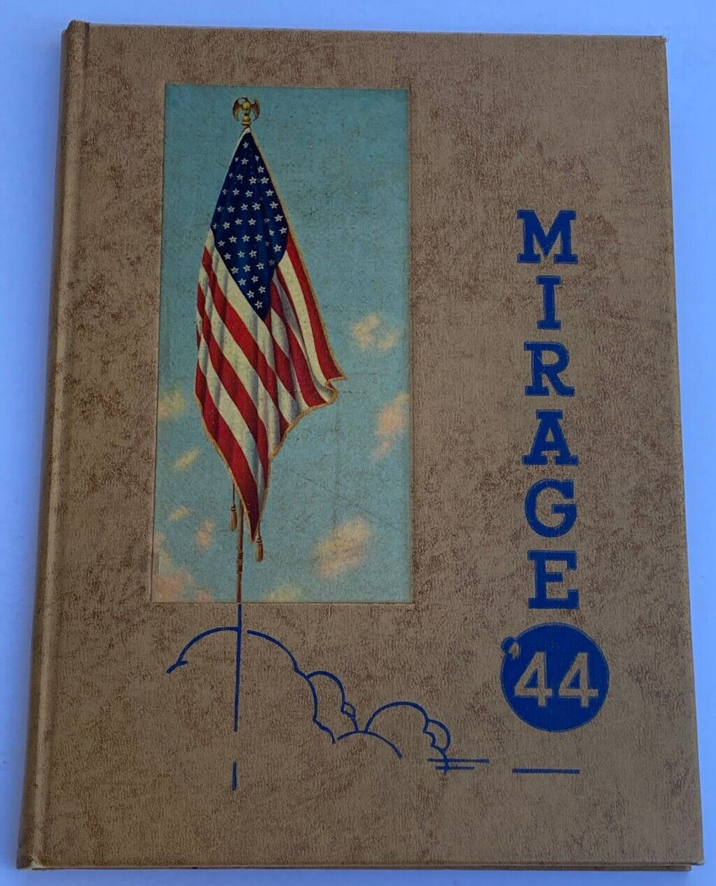 1944 Lancaster High School Yearbook Mirage Golden Gales Fairfield Co. Ohio
