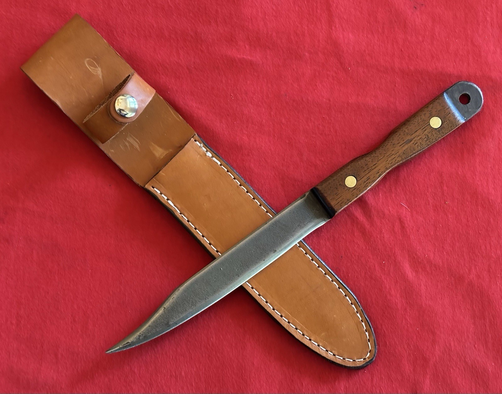 WW2-MILITARY DAGGER- JOHN EK DESIGN-MODERN CUSTOM-BEYOND COOL-NEW SHEATH