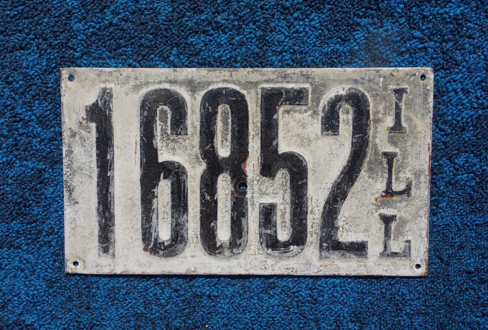 1911 Illinois License Plate 1911 Illinois License Plate