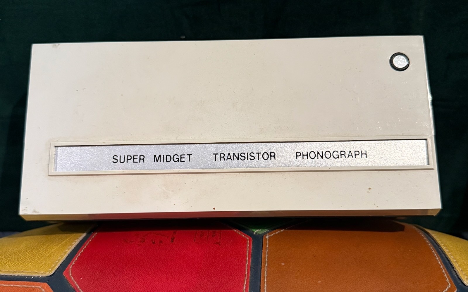 VTG Naco North American TRPHR 99  Super Midget Transistor Phonograph Japan WORKS