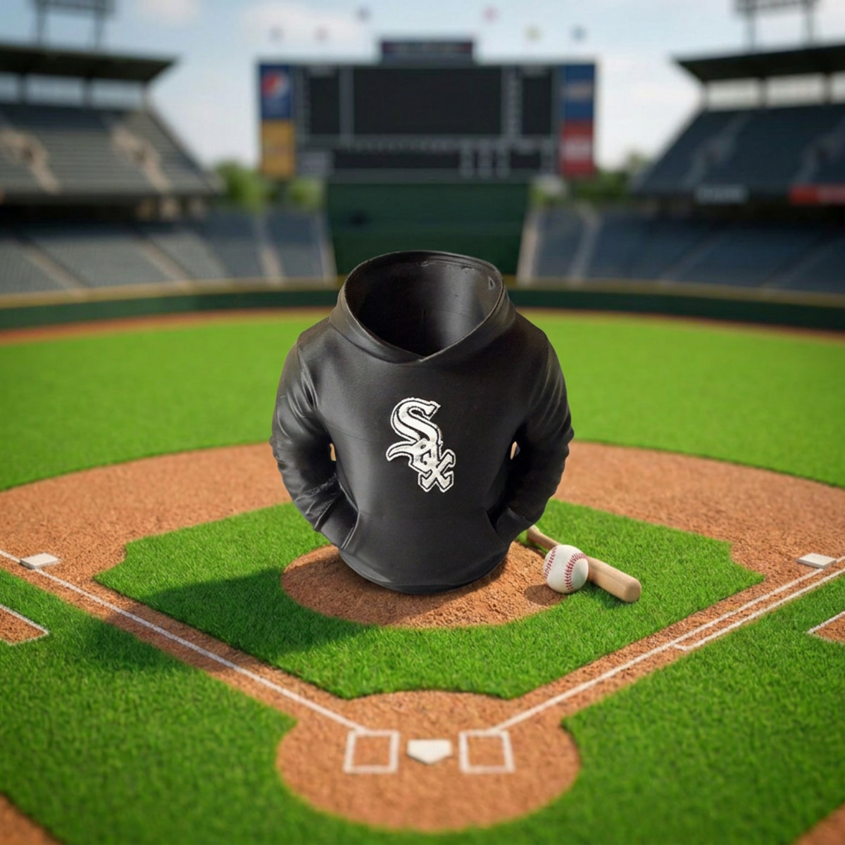Chicago White Sox Baseball Sweatshirt Pen Holder Chicago White Sox Baseball Sweatshirt Pen Holder
