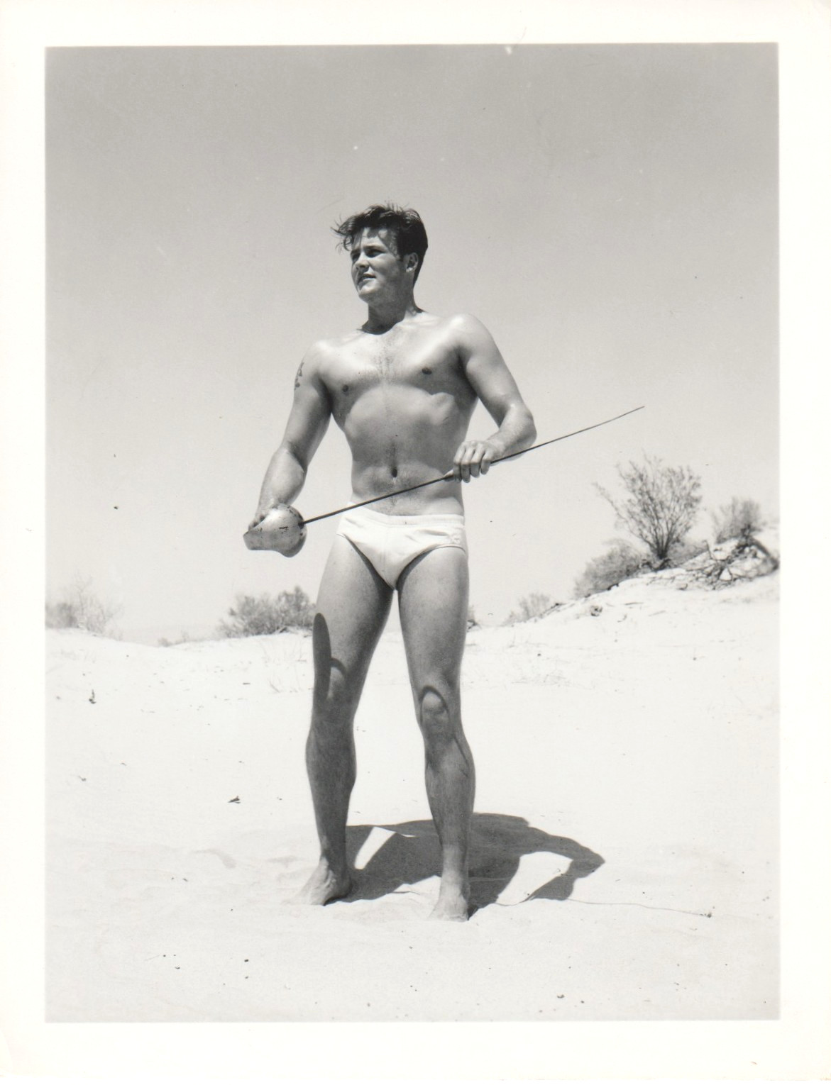 Gay Interest - Vintage   Male Physique Photos  BRUCE OF LOS ANGELES  4 x 5\