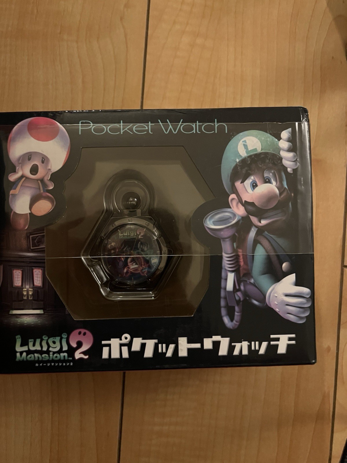 Nintendo Luigi’s Mansion 2 3DS Pocket Watch Metal Collectible New JAPAN