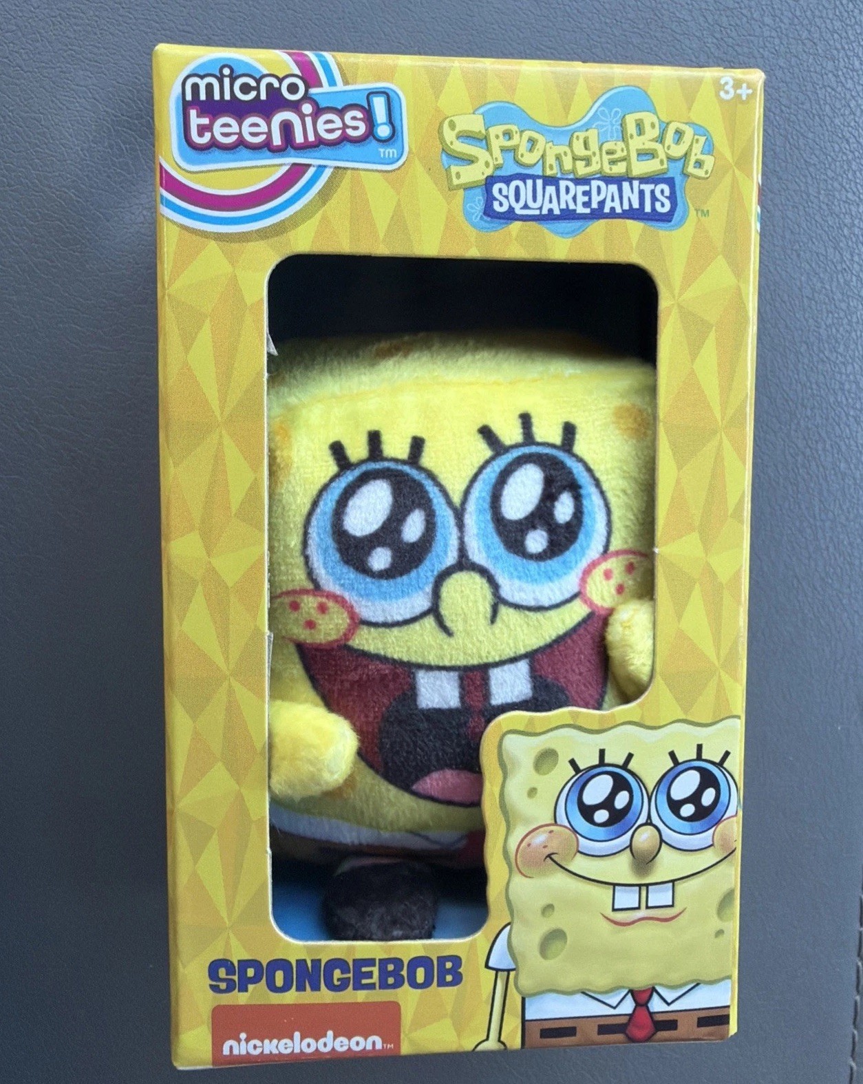 SpongeBob SquarePants Smiling Bright Eyes Micro Teenies Rare Chase VHTF BNIB SpongeBob SquarePants Smiling Bright Eyes Micro Teenies Rare Chase VHTF BNIB