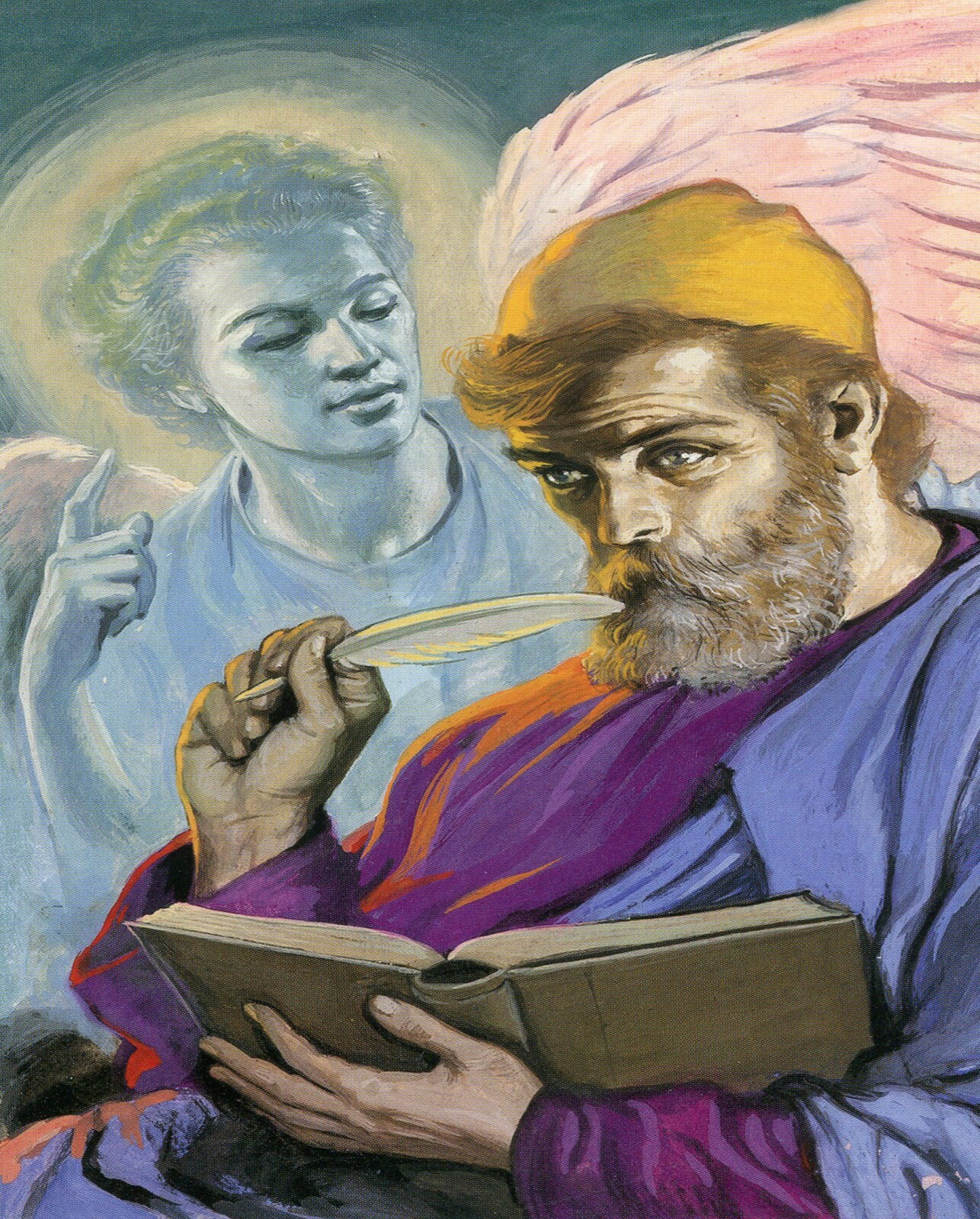 Catholic print picture- St Matthew 2 N -8\