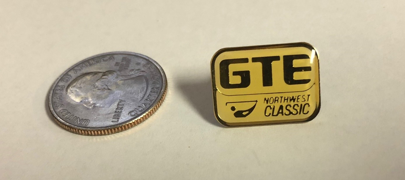 GTE Northwest Classic Golf Pin