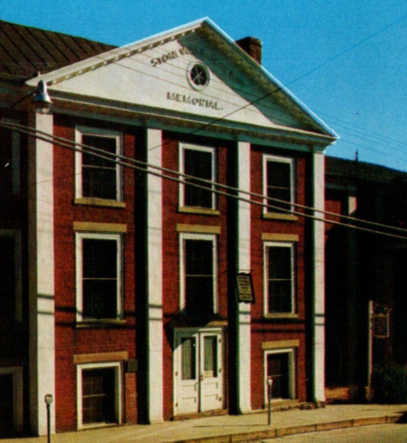 * VTG Postcard Stonewall Jackson Memorial Lexington VA c1955
