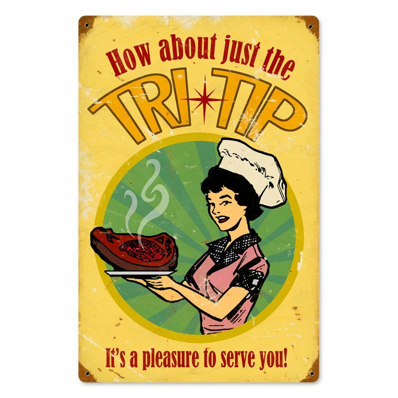 JUST THE TRI TIP SERVING MEAT 18\