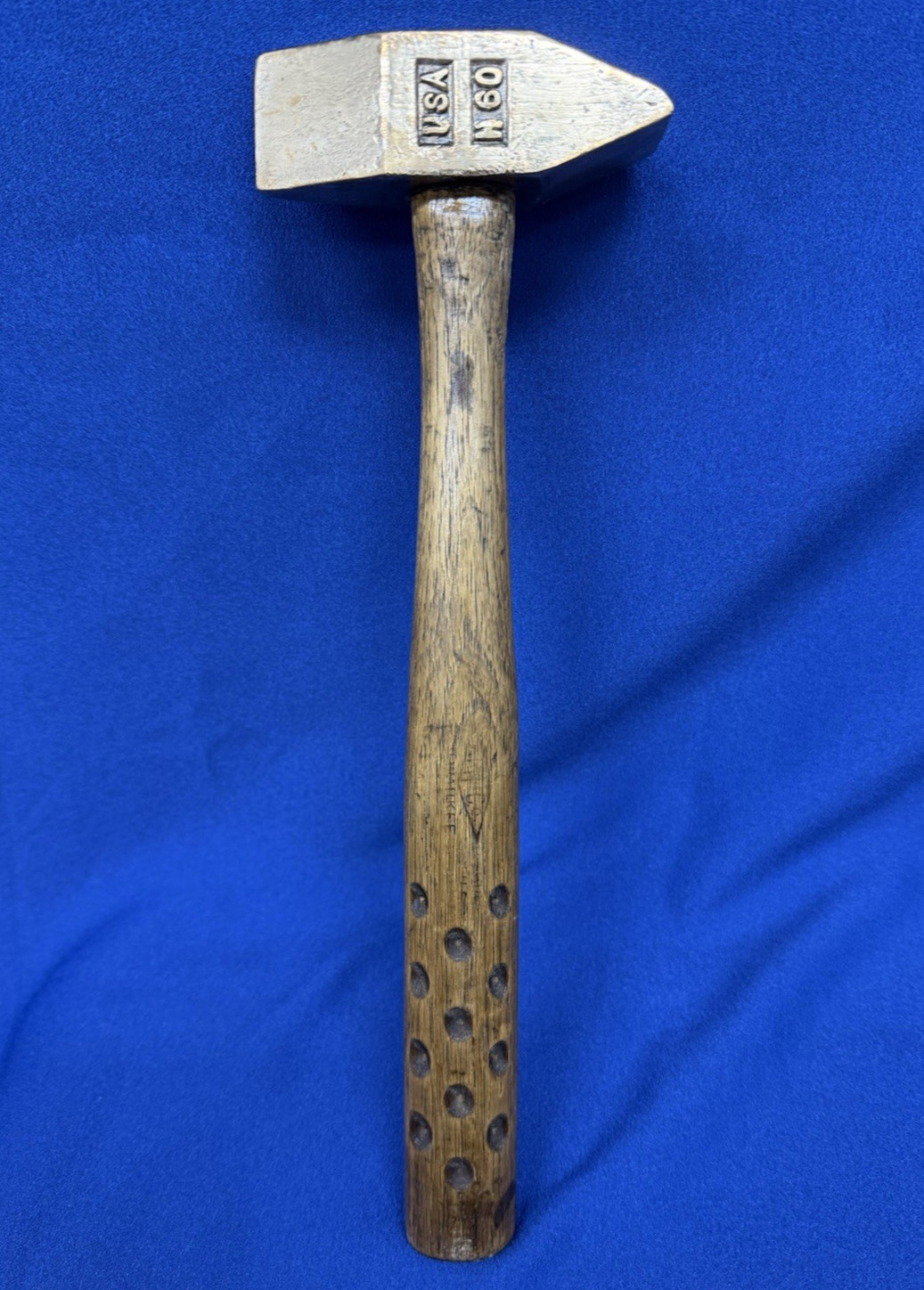 Vintage Ampco USA H60 Beryllium Brass Non-Sparking Scaling Hammer FREE S/H