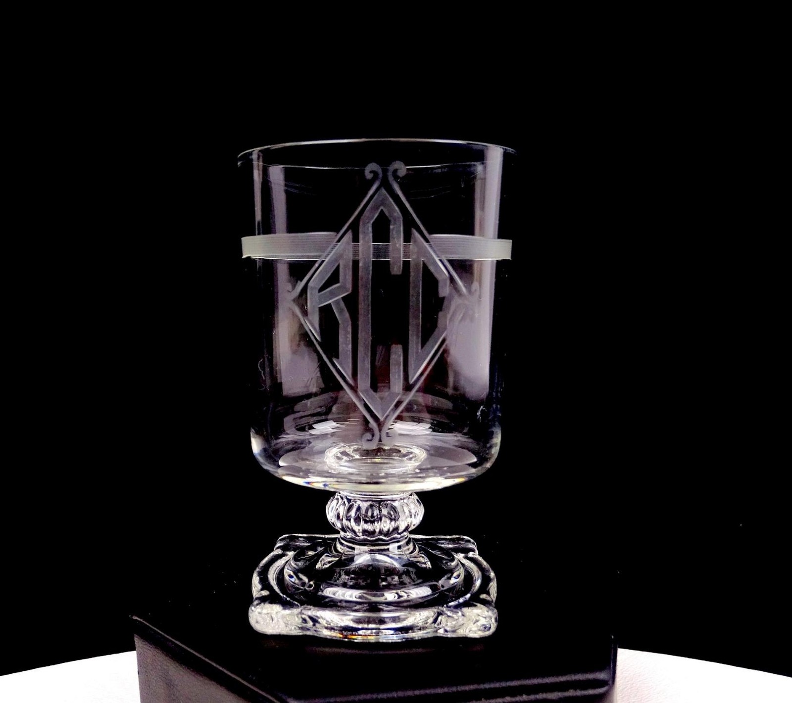 Heisey Glass Carcassonne Clear Wide Optic 3 1/4\