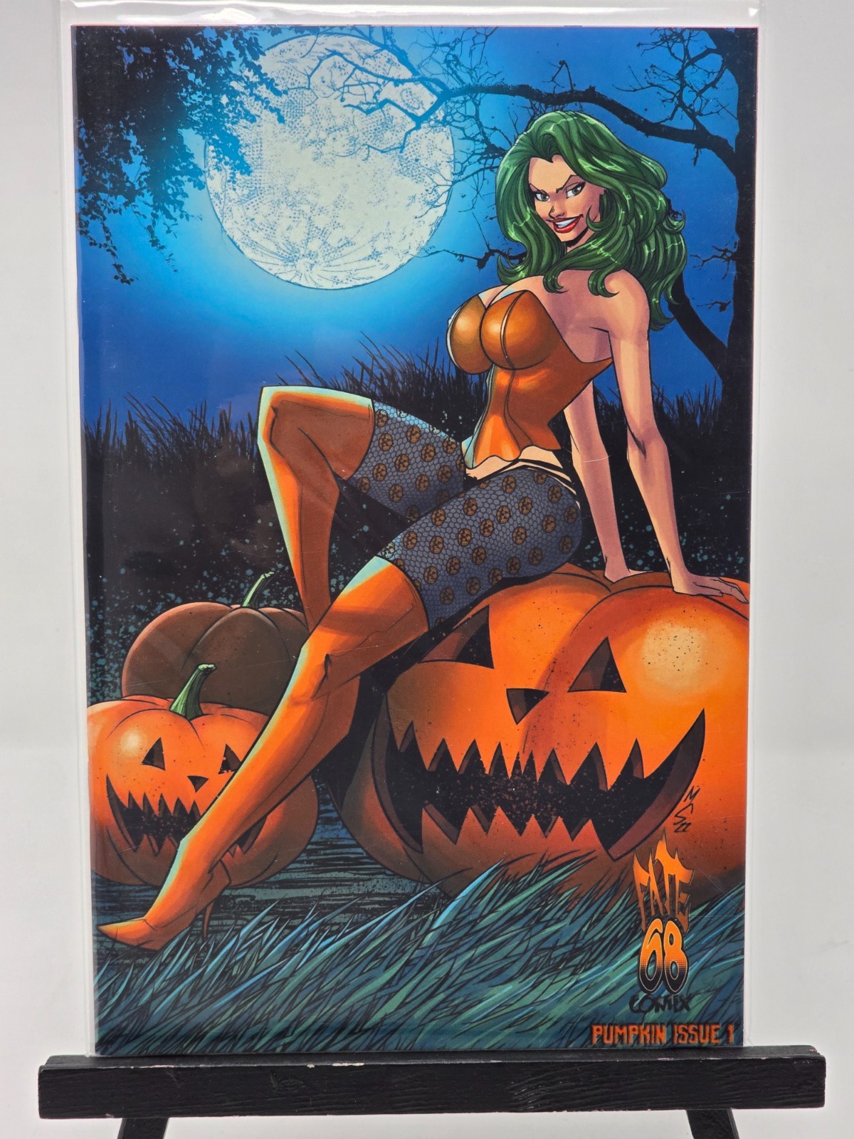 Pumpkin #1 Virgin Patch Cover by Marcelo Salaza (Fate68 Comix) Kickstarter