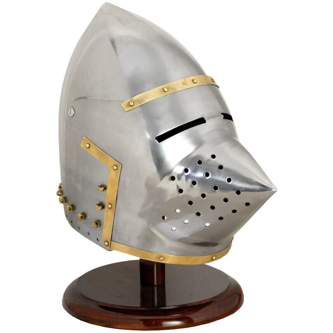Medieval Pigface Basinet Helmet Replica Pig Face Helmet Warrior Cosplay gift