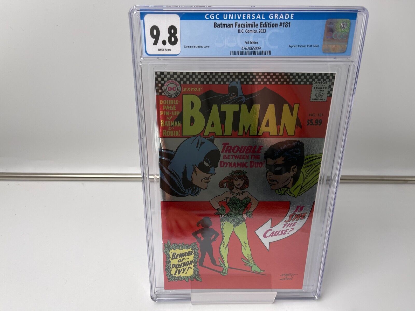 Batman #181 Facsimile Edition CGC 9.8 Foil Edition 1st Poison Ivy DC Comics 2023