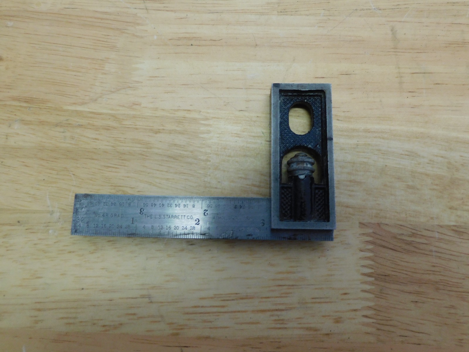 L.S. Starrett No. 4 Grad. Double Square 4