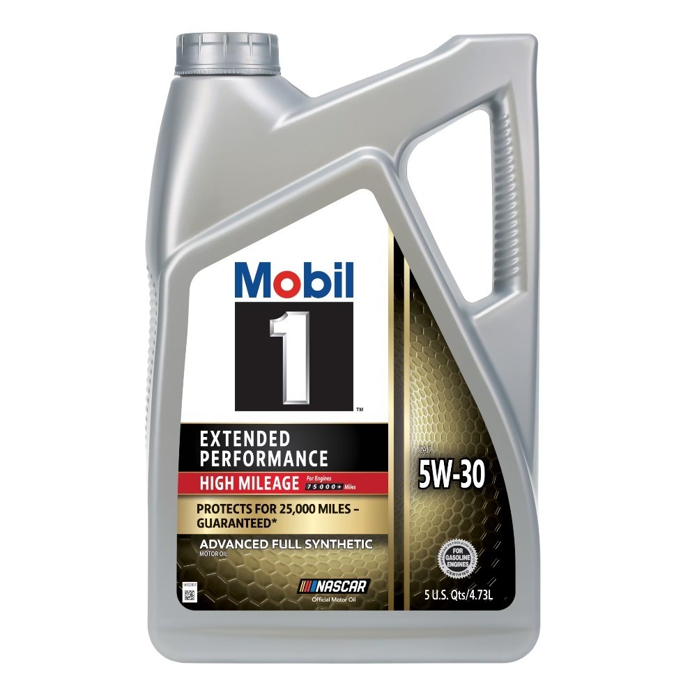 Extended Performance High Mileage Full Synthetic Motor Oil 5W-30, 5 Quart