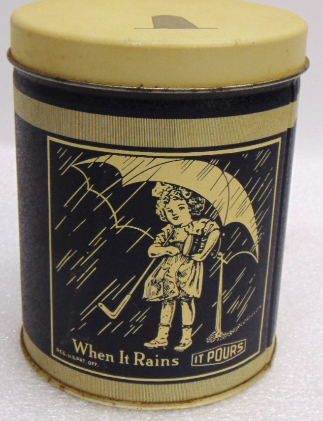 Vintage Morton Salt 26 Oz Tin Half Pound Collectible USA Decor Novelty Rain Pour Vintage Morton Salt 26 Oz Tin Half Pound Collectible USA Decor Novelty Rain Pour