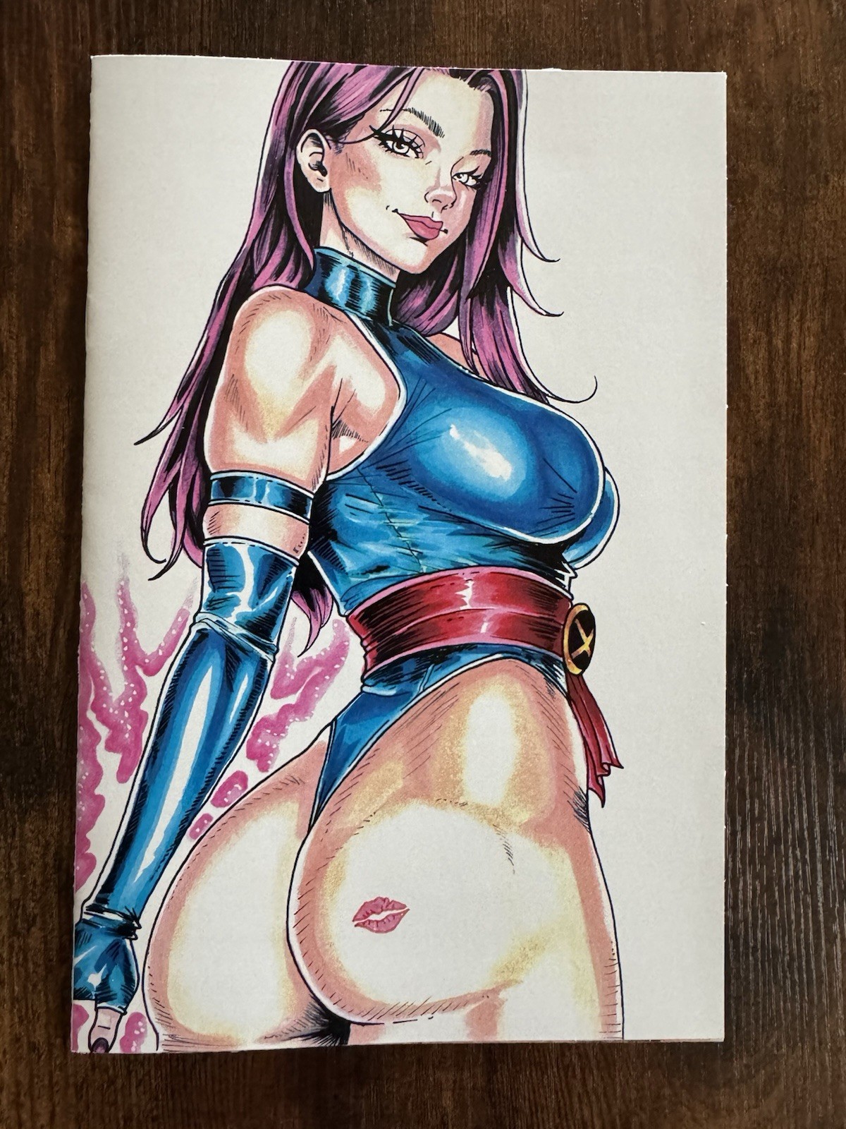 PSYLOCKE Risqué Blush Ink Studios Harper Issue #4 Virgin Exclusive Limit 50