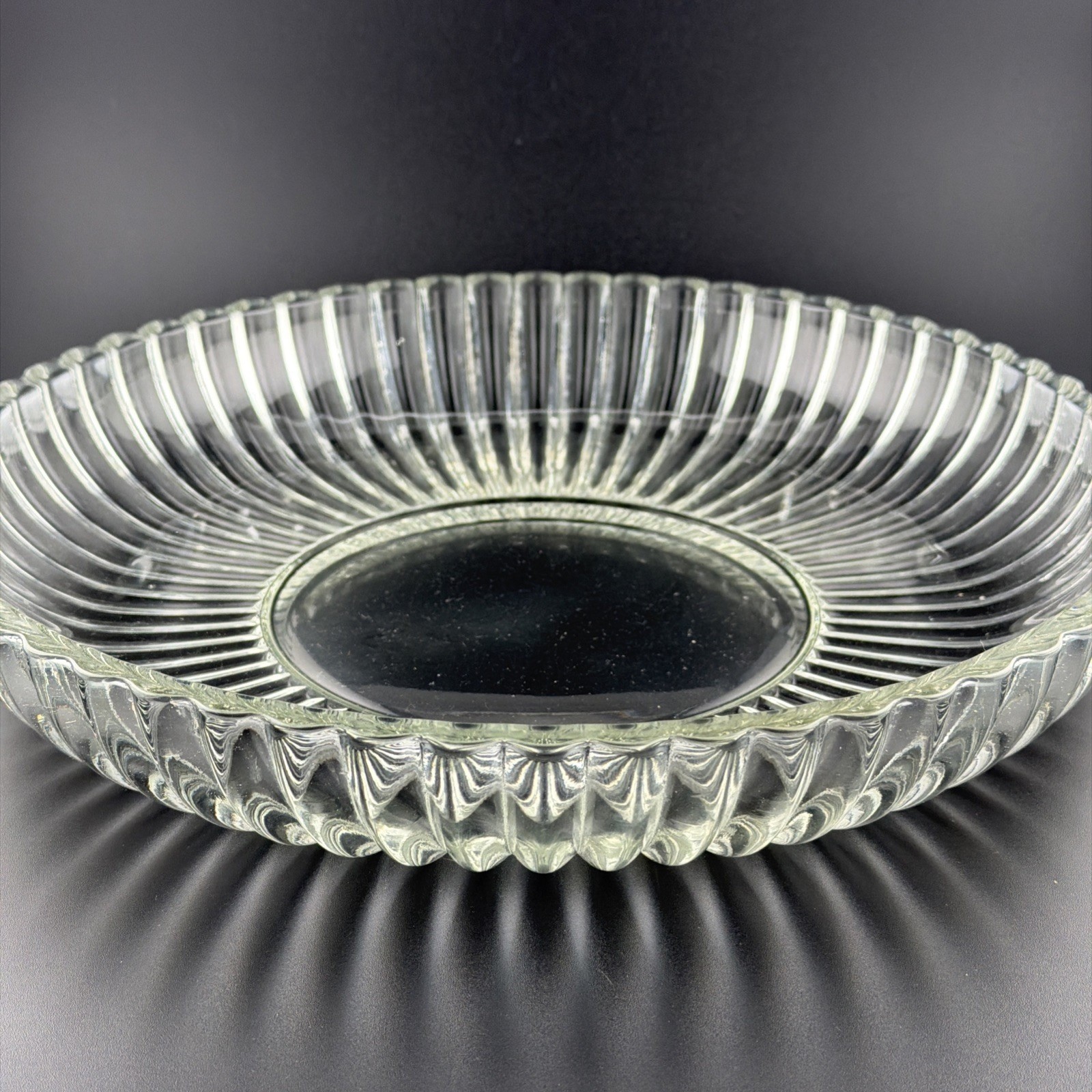 Vintage Clear Pressed Glass 12 Vintage Clear Pressed Glass 12