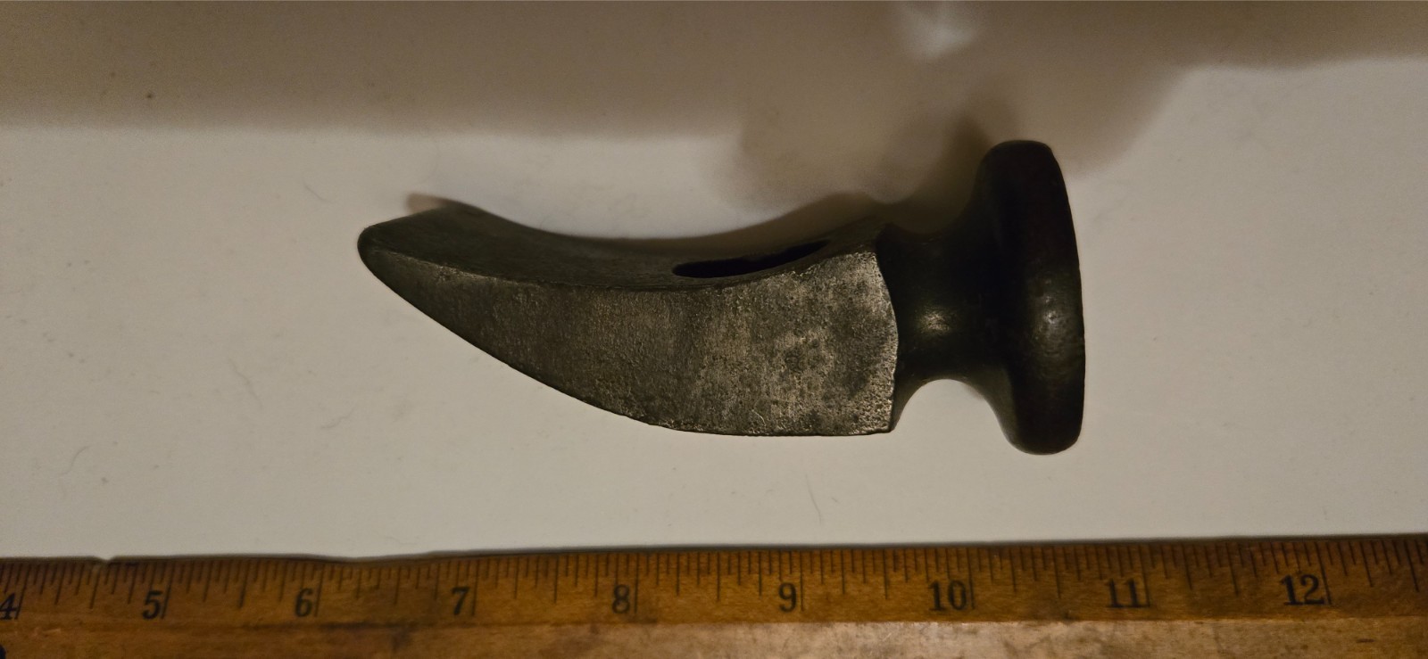 Antique Old 3.5 inch Farmers Iron Work Hammer Vintage...USA Antique Old 3.5 inch Farmers Iron Work Hammer Vintage...USA