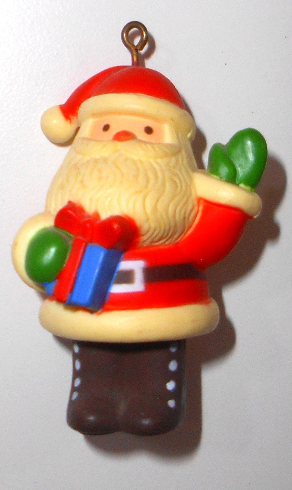 Vintage Hallmark Christmas Ornament 1978 Santa Claus Tree Trimmer 2 1/2\