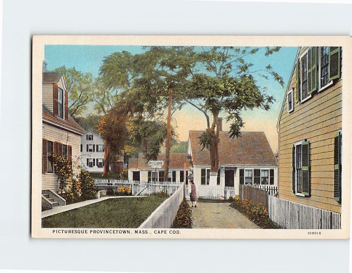 Postcard Picturesque Provincetown, Massachusetts