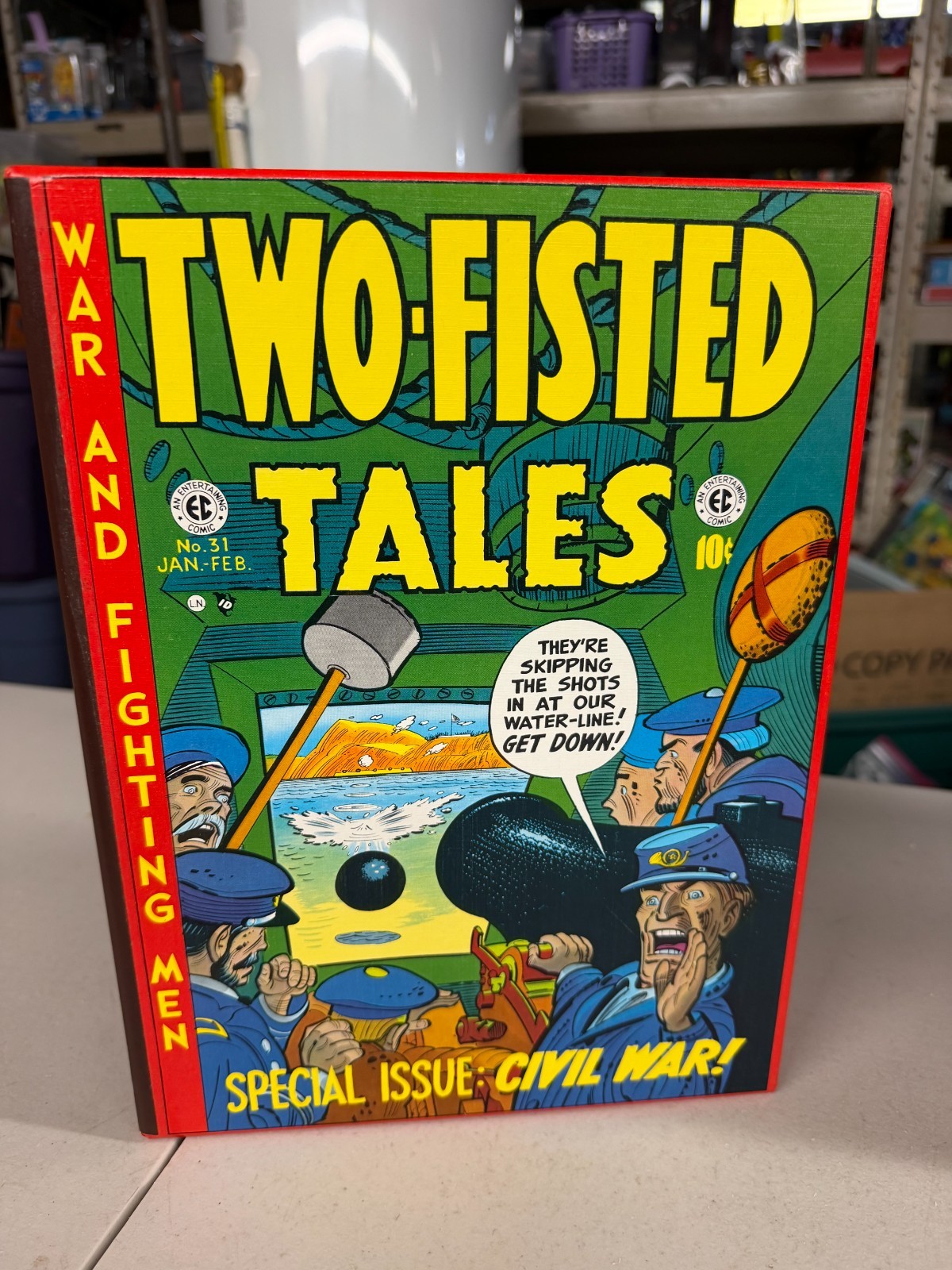 E2 EC Library Two Fisted Tales Slipcase Box Set Russ Cochran Gemstone