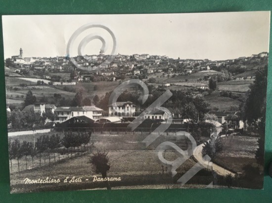 Postcard Montecchia D'Asti - Panorama - 1971 Postcard Montecchia D'Asti - Panorama - 1971
