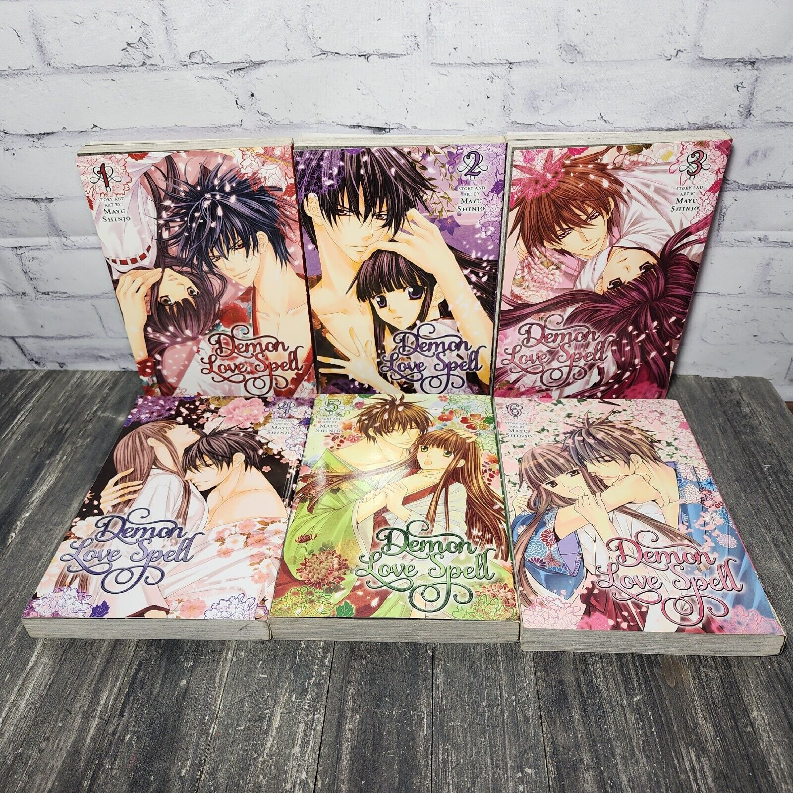 Demon Love Spell by Mayu Shinjo Vols. 1-6 Manga Viz Media Shojo English 
