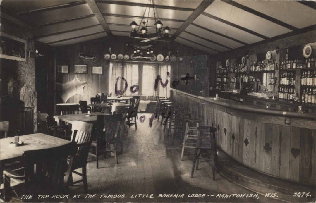 RP Manitowish Wisconsin Dillinger Shootout Little Bohemia WI