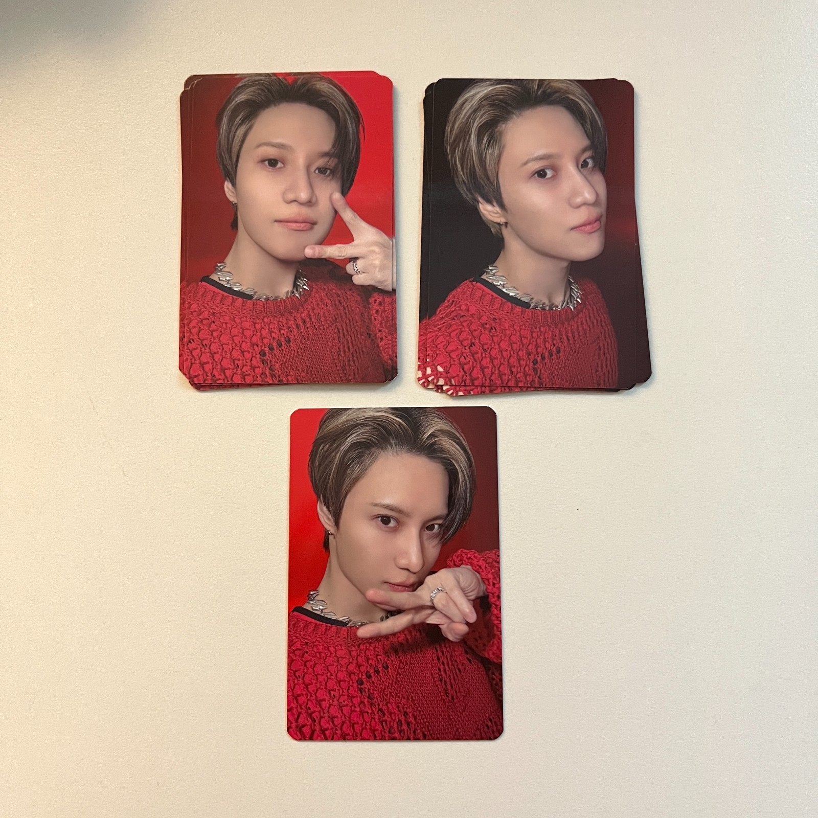 TAEMIN SHINee Trading 3 Photocard SET Concert [Ephemeral Gaze] Finale Official