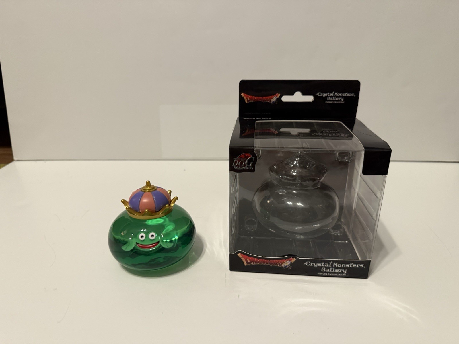 Square Enix Dragon Quest Crystal Monsters Gallery Green King Slime Figure