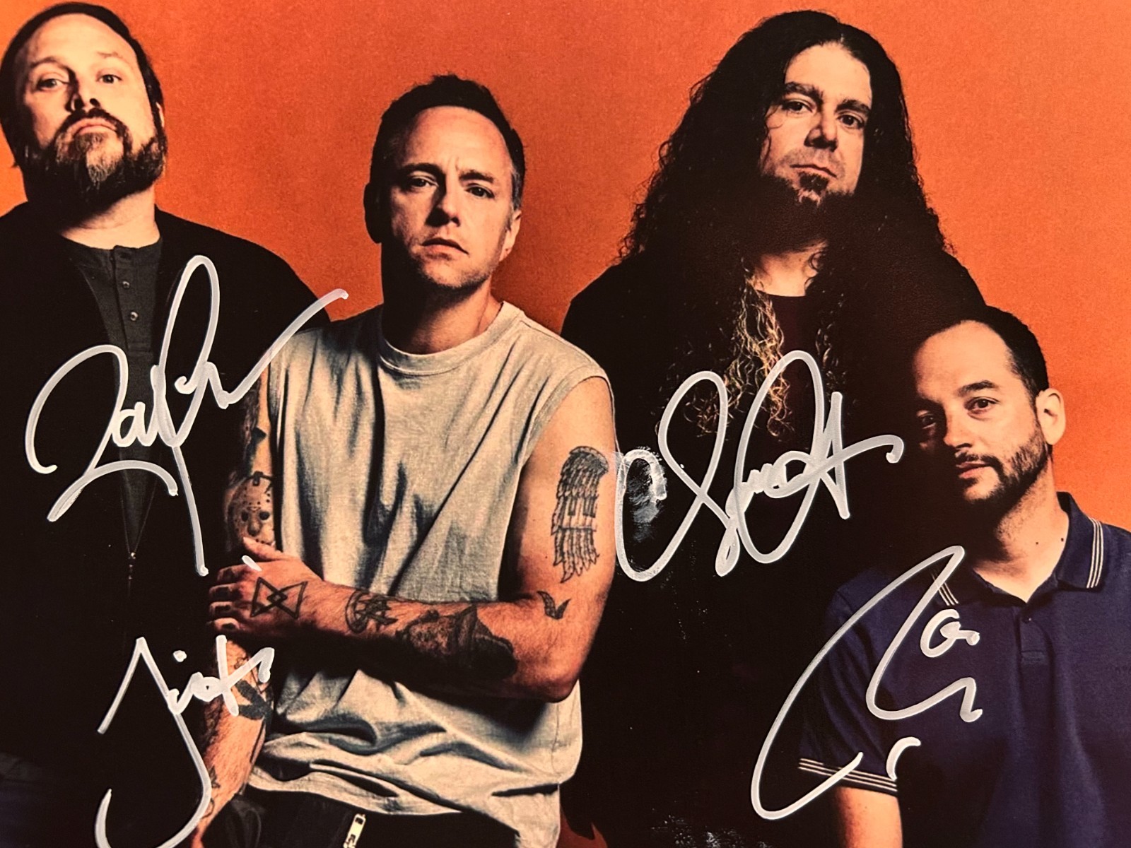 COHEED AND CAMBRIA Band Signed 8x10\