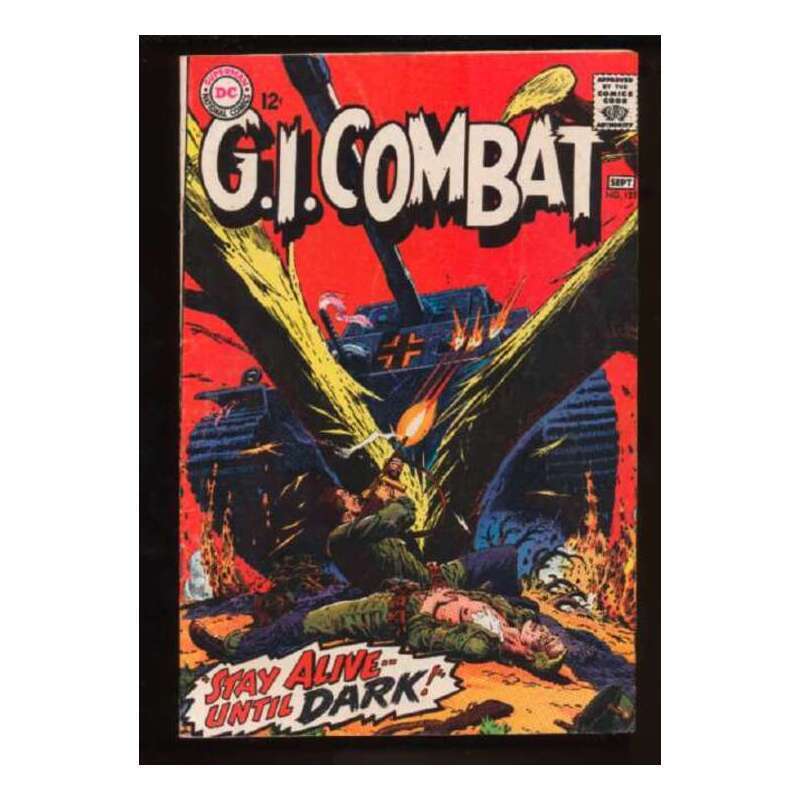 G.I. Combat (1957 series) #125 in Fine condition. DC comics [w\