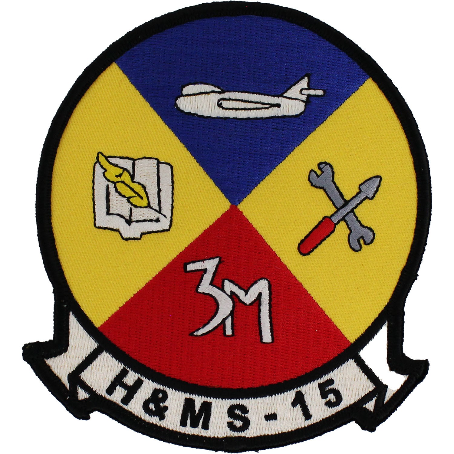 Marine Headquarters & Maintenance Squadron H&MS-15 Patch(4 1/2\