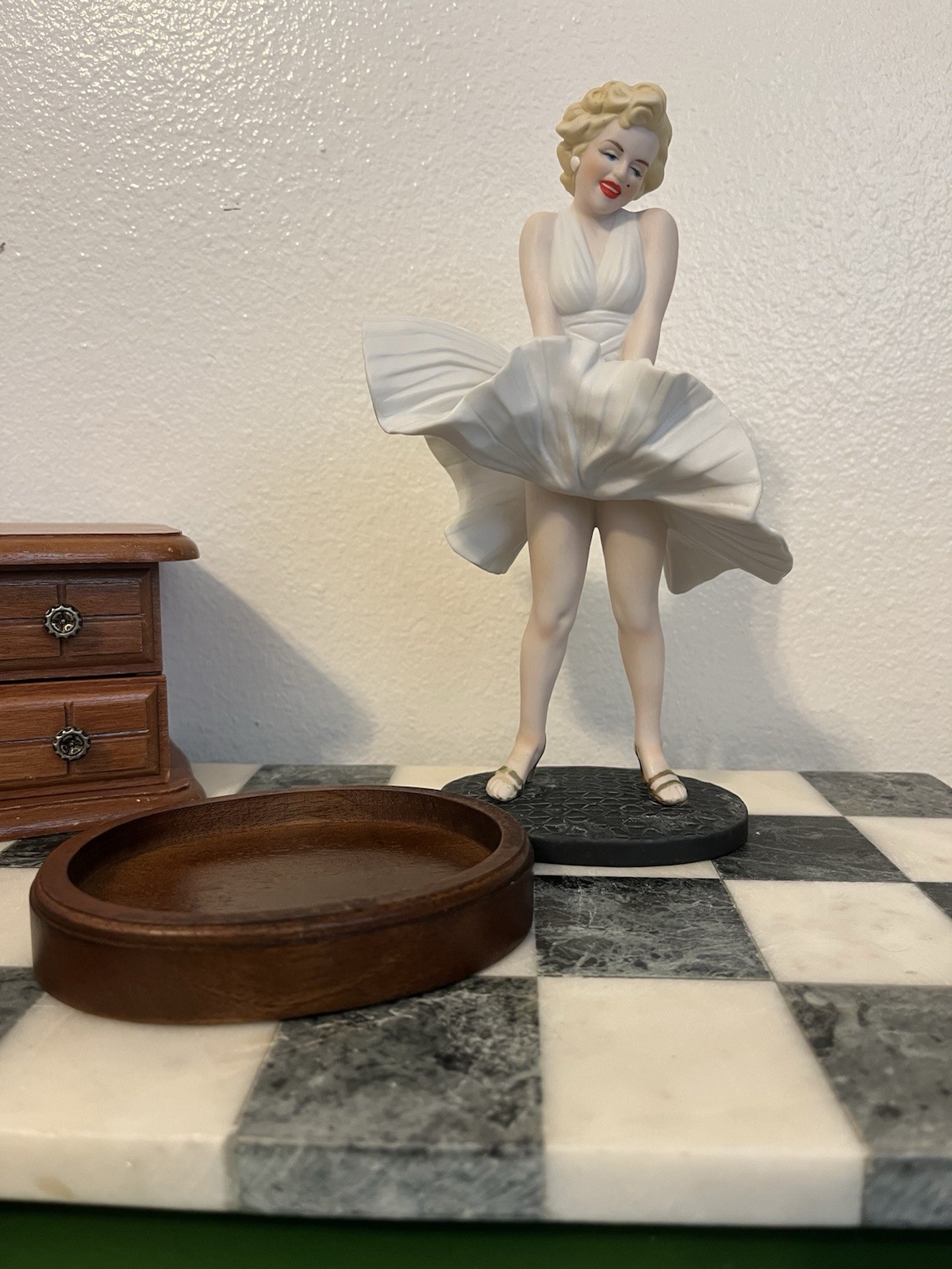 Vintage Porcelain Marilyn Monroe, 1982 Royal Orleans, Number 5003