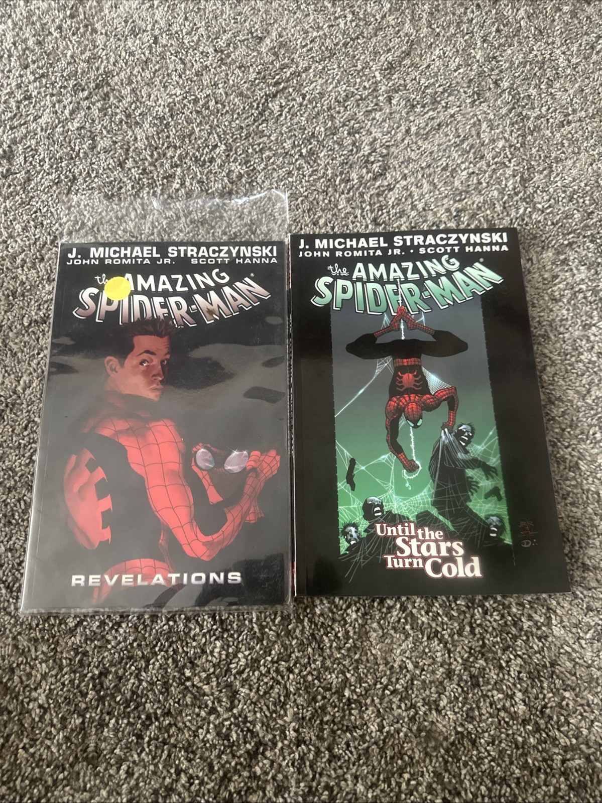 The Amazing Spider-Man Vol. 2 And Vol. 3 Graphic Novels J MICHAEL STRACYNSKI