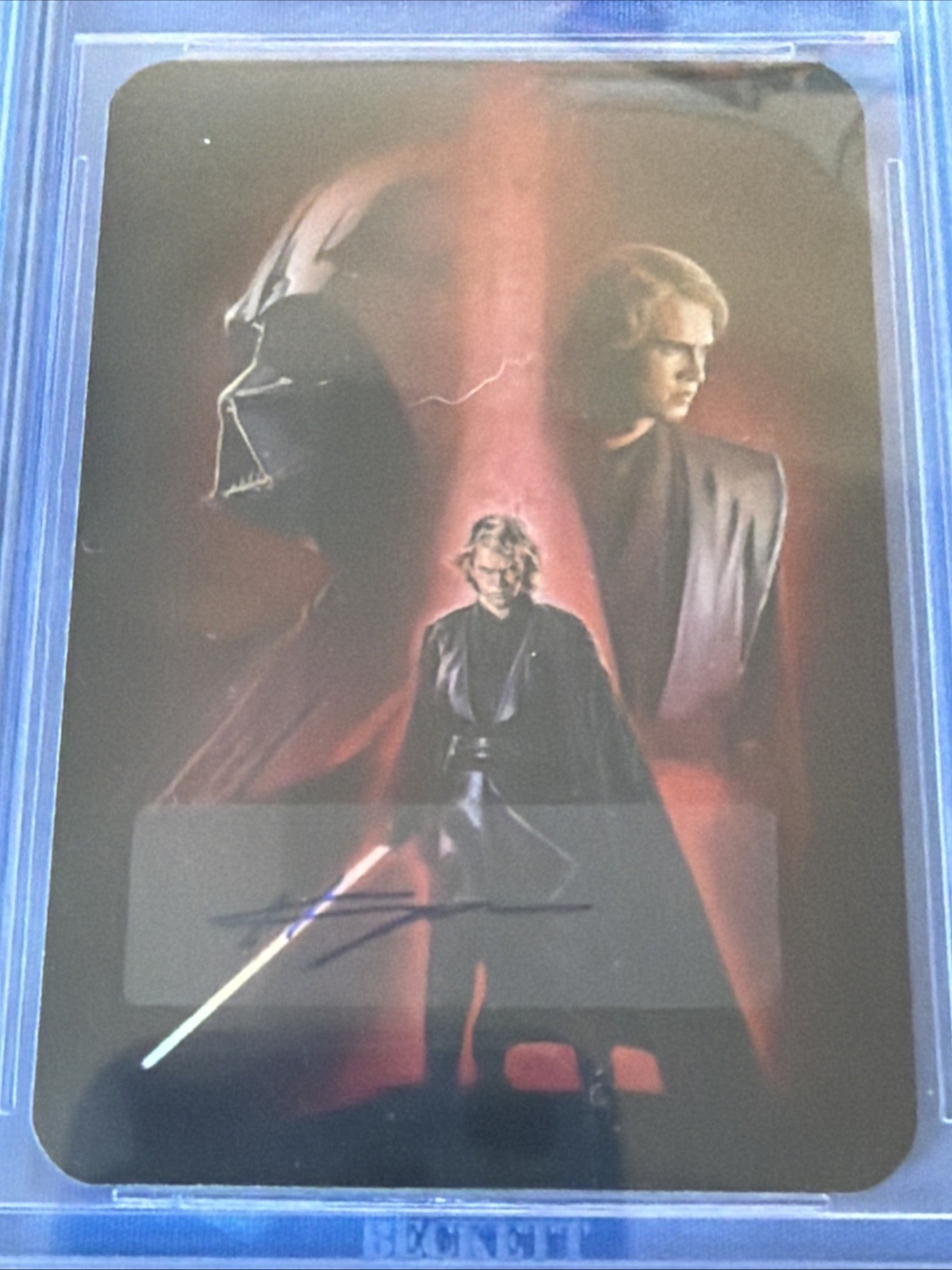 Hayden Christensen Authenticated Auto Anakin Darth Vader Star Wars Signed