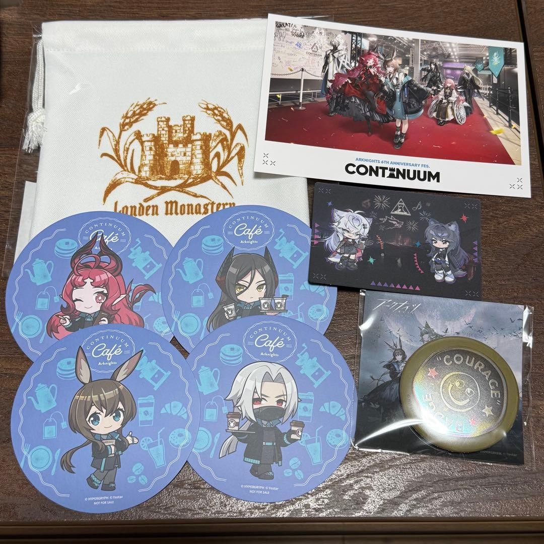 Arknights Fes 2026  Items Coaster Bag 8p Collectible Event