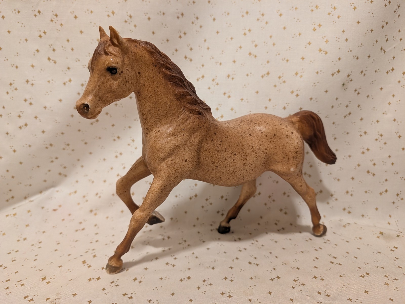 Vintage Breyer Horse #119 Running Mare Red Roan Traditional Mold 1970s USA