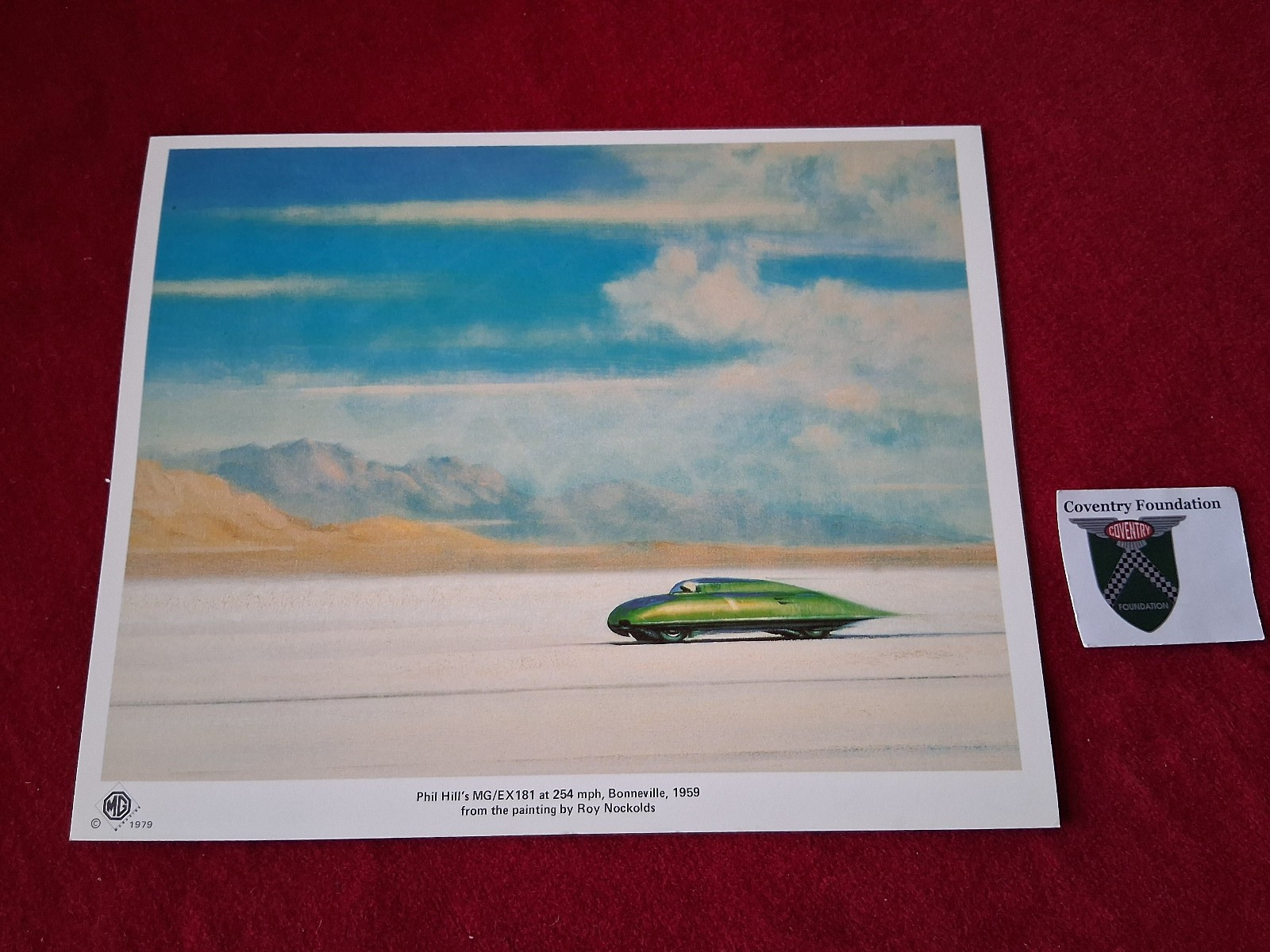Print - Phil Hill's MG/EX181, The 