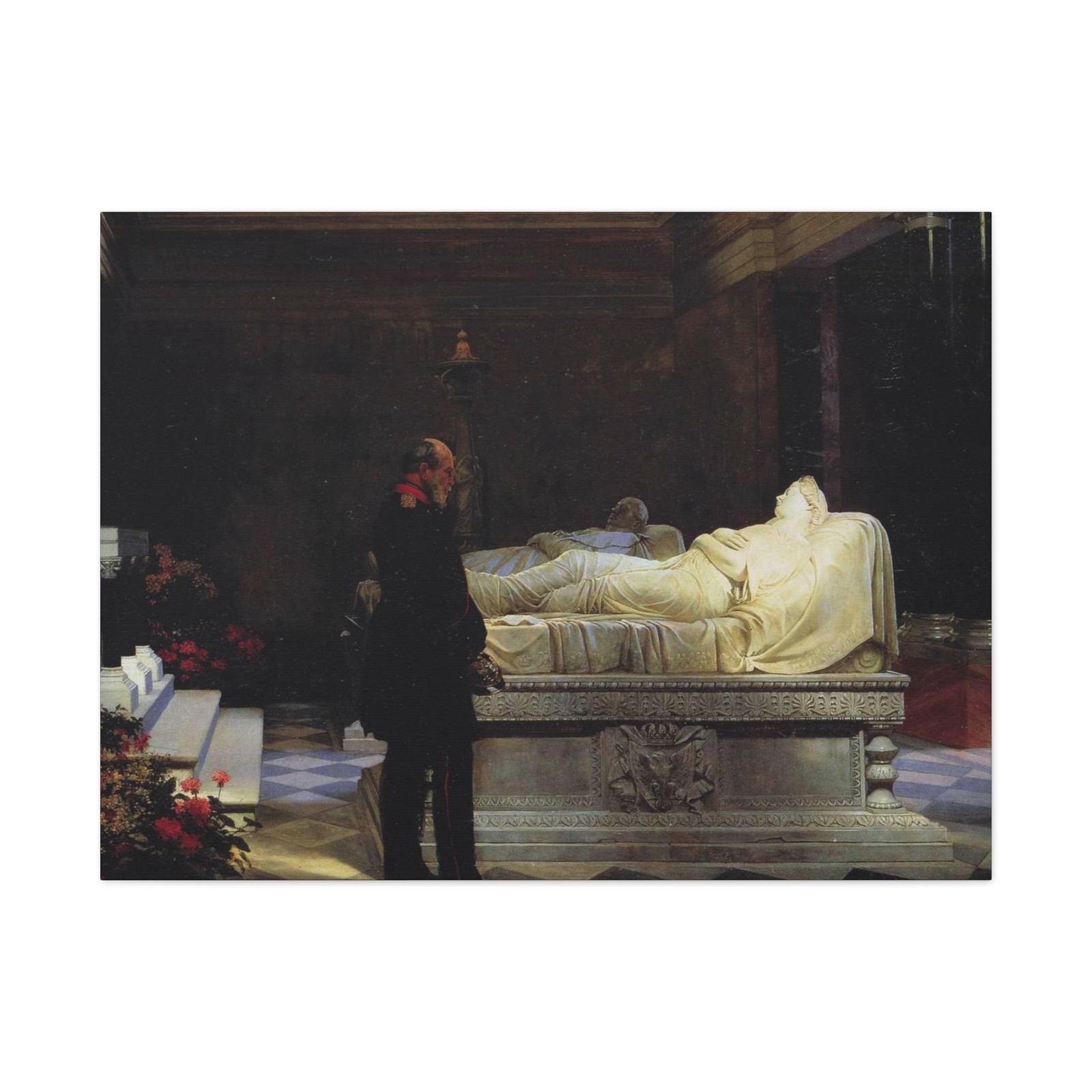 Anton von Werner (1843–1915) Wilhelm I - Canvas Wall Art