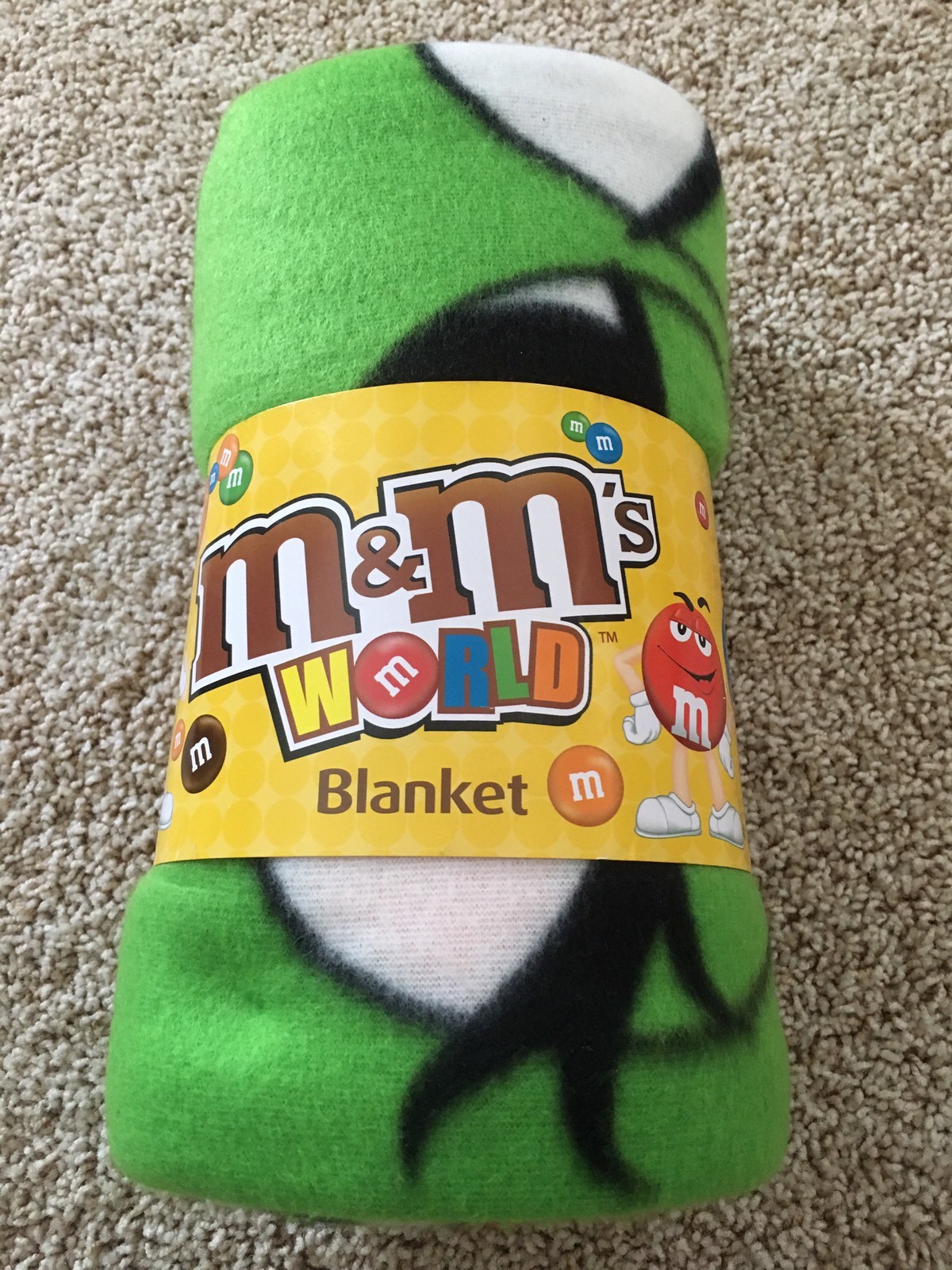 M&M’s M&M World Character Blanket (50\