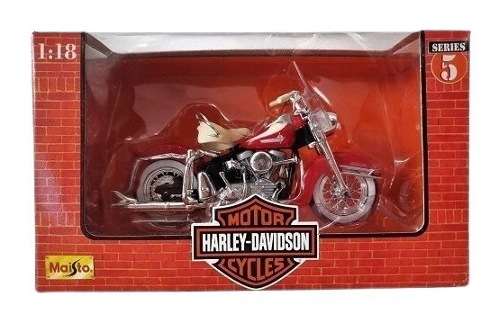 MAISTO SERIES 5 1962 FLH HARLEY DAVIDSON SERIES 5   NEW